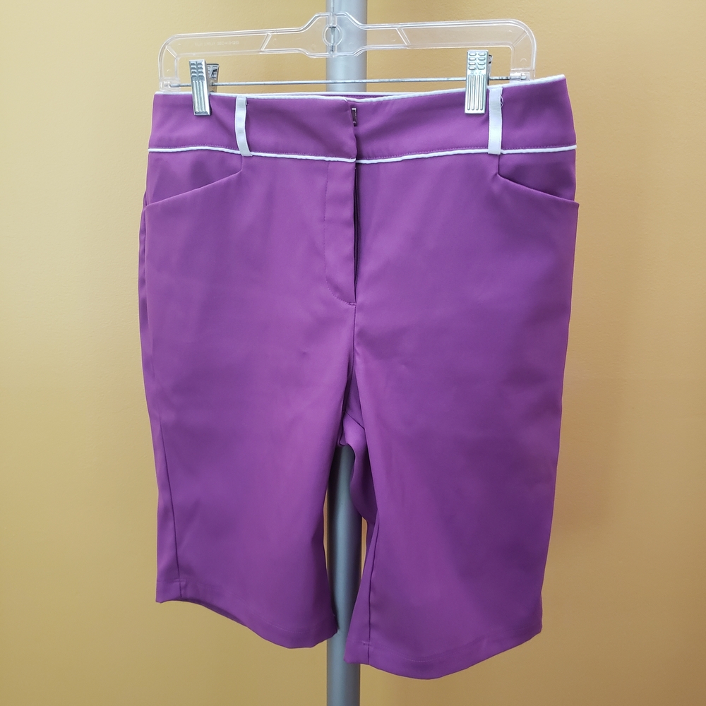 New Purple Bermuda Shorts